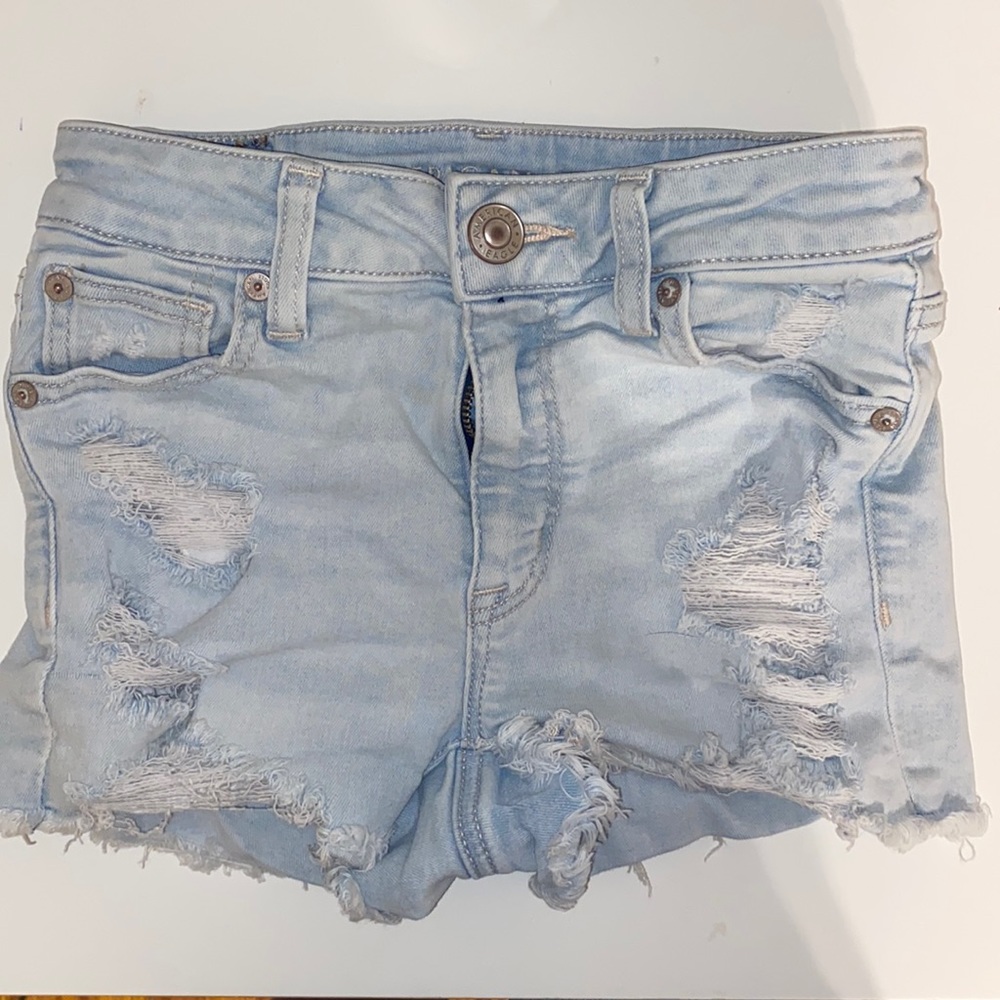 american eagle jean shorts